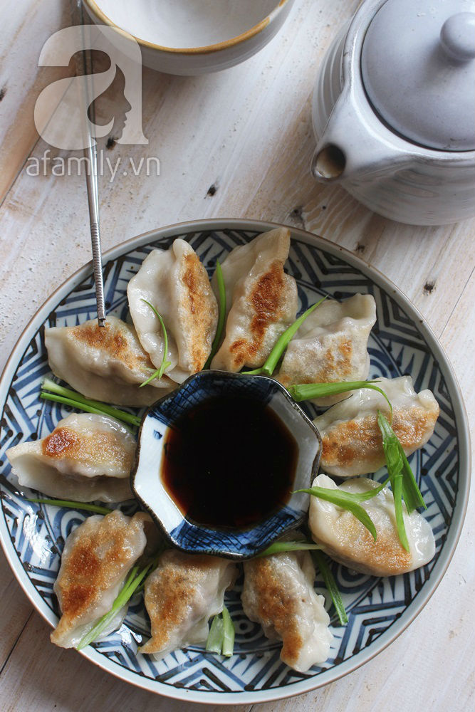 Cách làm bánh xếp Nhật Gyoza